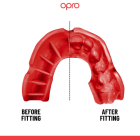 Протектор за уста - OPRO Silver Level Mouthguard - UFC Black/Red